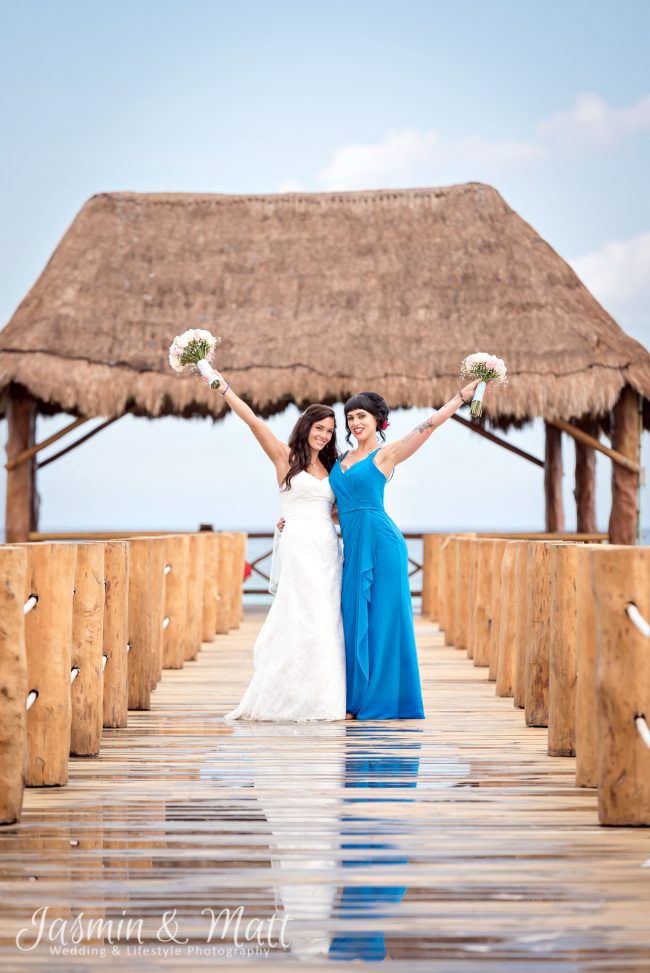 Jen & James - Azul Fives Playa del Carmen Wedding Photography