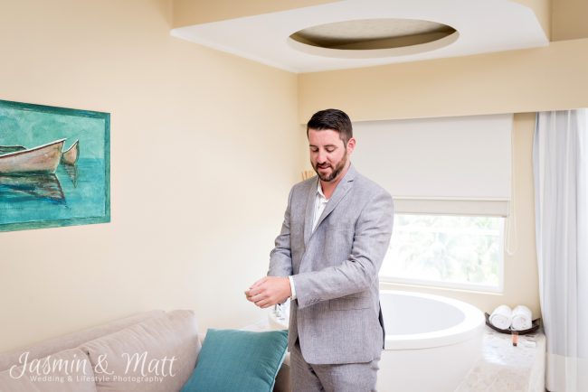 Amy & Jeff - Azul Beach Riviera Cancun Wedding Photography