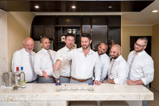 Amy & Jeff - Azul Beach Riviera Cancun Wedding Photography