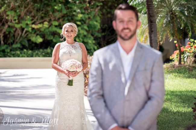 Amy & Jeff - Azul Beach Riviera Cancun Wedding Photography