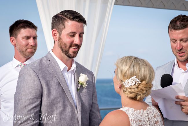 Amy & Jeff - Azul Beach Riviera Cancun Wedding Photography