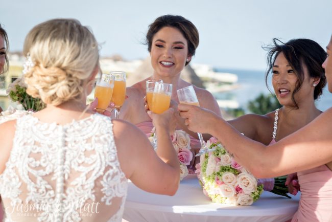 Amy & Jeff - Azul Beach Riviera Cancun Wedding Photography