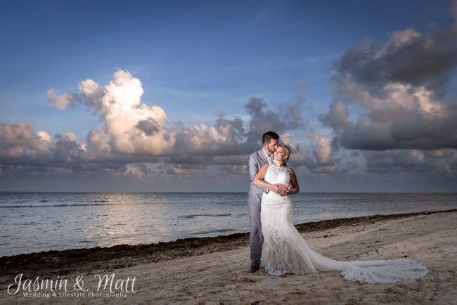 Amy & Jeff - Azul Beach Riviera Cancun Wedding Photography