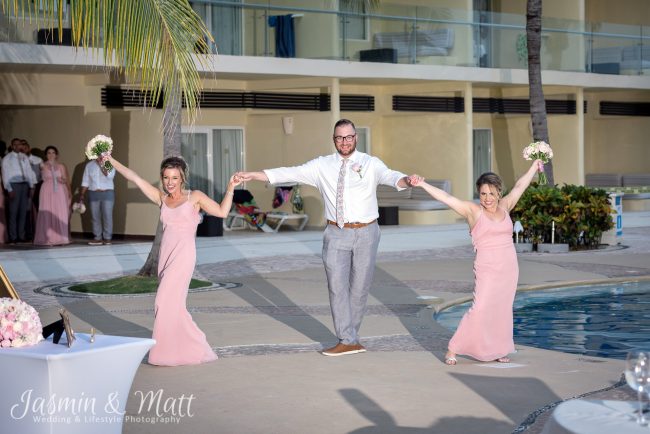 Amy & Jeff - Azul Beach Riviera Cancun Wedding Photography