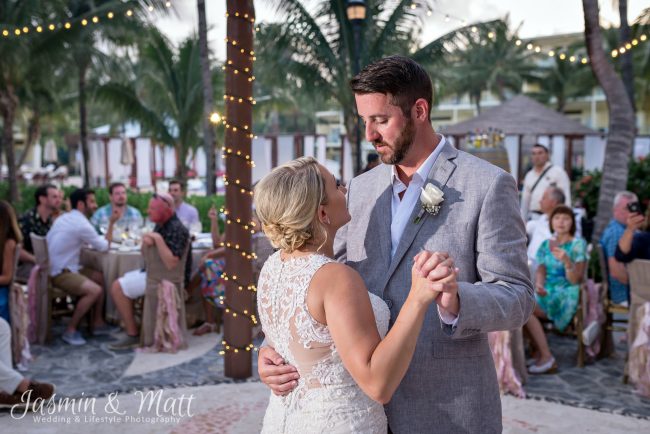 Amy & Jeff - Azul Beach Riviera Cancun Wedding Photography