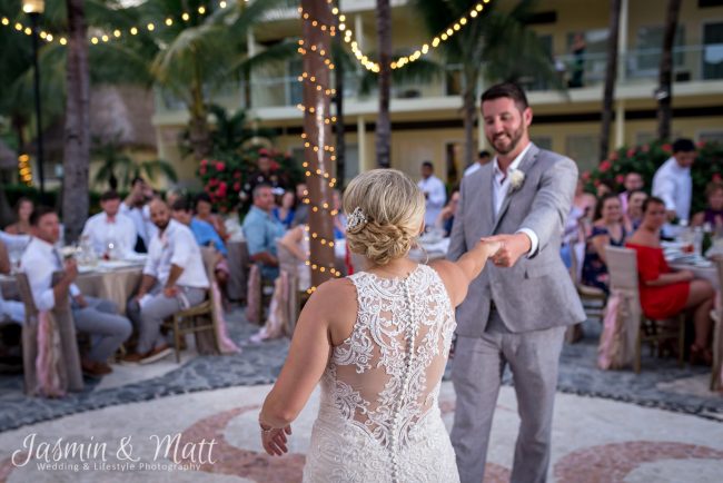 Amy & Jeff - Azul Beach Riviera Cancun Wedding Photography