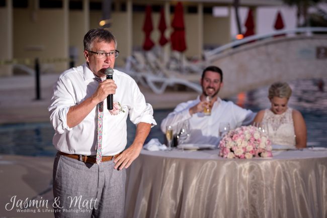 Amy & Jeff - Azul Beach Riviera Cancun Wedding Photography