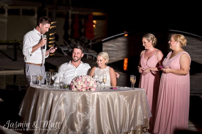 Amy & Jeff - Azul Beach Riviera Cancun Wedding Photography
