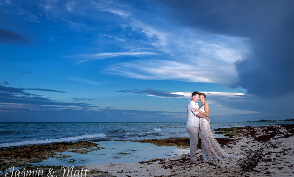 Megan & John - Xcalacoco Beach Wedding Photography