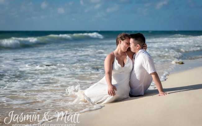 Amanda & Brian - Playa del Carmen Elopement Photography