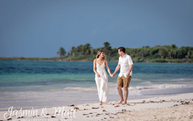 Brittanie & Shawn - Xpu-Ha Beach Engagement Photography