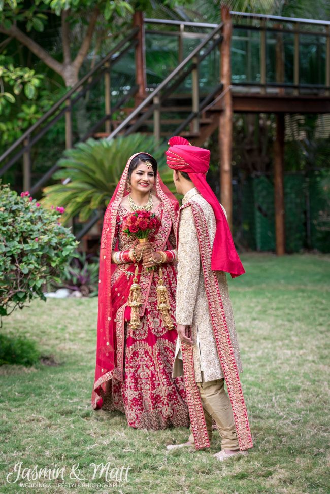 Nidhi & Nikhil Getting Ready & First Look