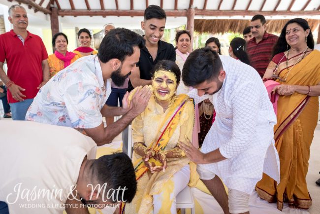 Nidhi & Nikhil - Nidhi's Haldi at Generations Riviera Maya