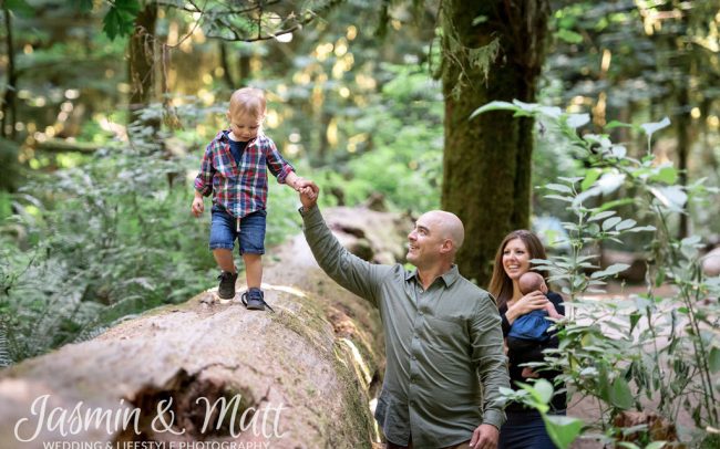 Praine Family - Cathedral Grove British Columbia Family Photography