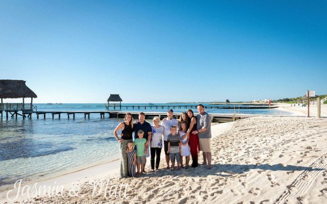 Barley & Kegerise Families - Vidanta Riviera Maya Family Photography