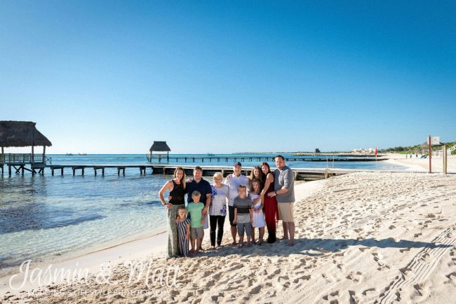 Barley & Kegerise Families - Vidanta Riviera Maya Family Photography
