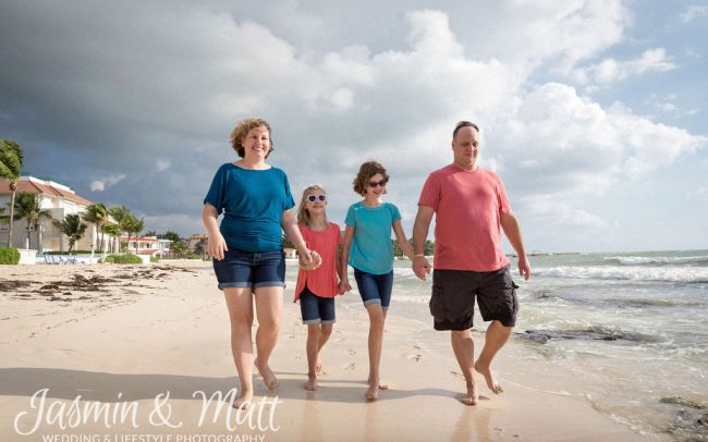 Varkalis Family - Playa Paraiso Family Photography