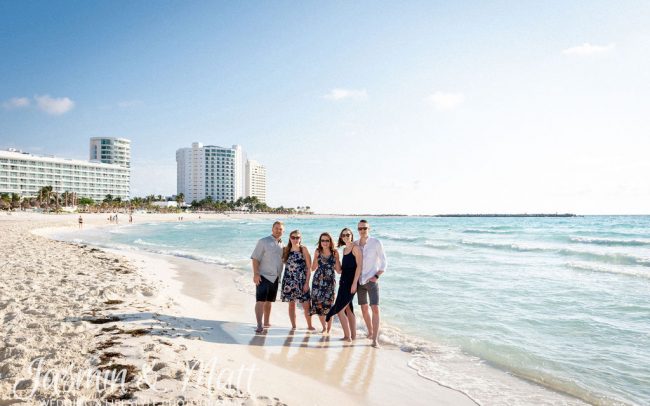 Curtis Family - Playa Gaviota Azul Cancun Family Photography