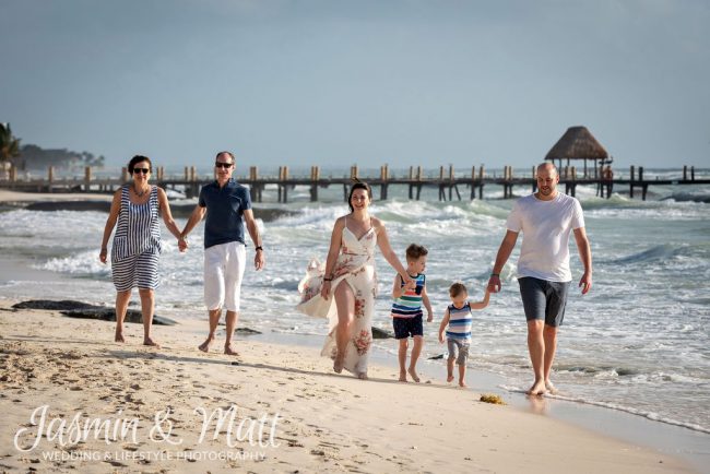 Mighton Family - Playa del Carmen Family Photography