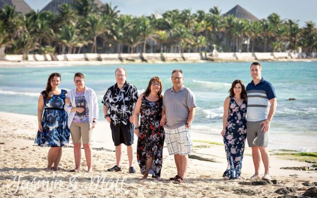 Pollard Family - Playa Paraiso Family Photography