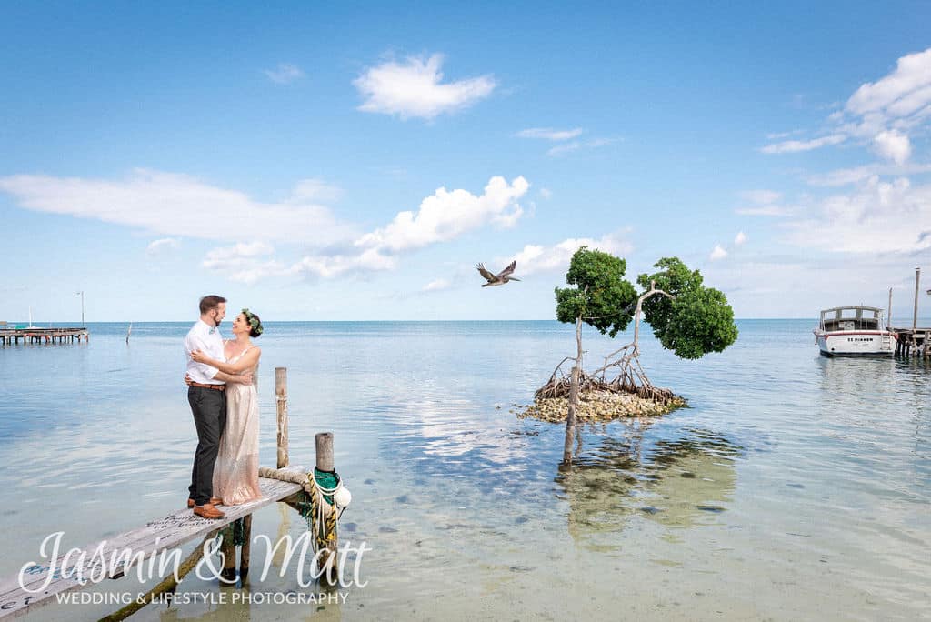 Alyson & John - Caye Caulker Belize Wedding Photography