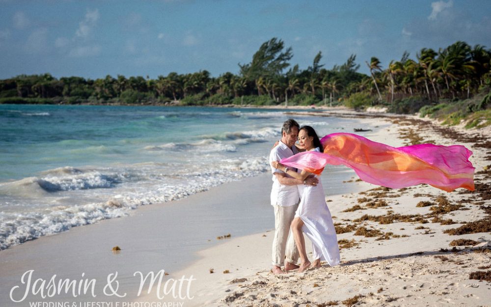 Cynthia & Xavier - Xpu-Ha Beach Elopement Photography